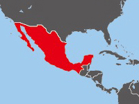 メキシコの位置