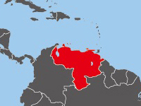ベネズエラの位置