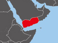 イエメンの位置