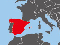 スペインの位置