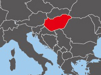 ハンガリーの位置