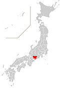 愛知県の位置