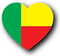 Flag of Benin image [Heart1]