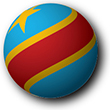 Flag of Democratic Republic of Congo image [Button]