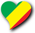 Flag of Republic of Congo image [Heart2]