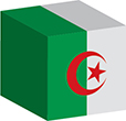 Flag of Algeria image [Cube]