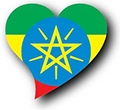 Flag of Ethiopia image [Heart2]