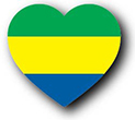 Flag of Gabon image [Heart1]