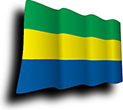 Flag of Gabon image [Wave]