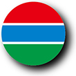 Flag of Gambia image [Button]