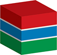 Flag of Gambia image [Cube]