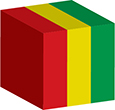 Flag of Guinea image [Cube]