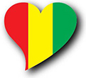 Flag of Guinea image [Heart2]