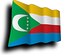 Flag of Union of Comoros image [Wave]