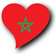 Flag of Morocco image [Heart2]