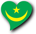 Flag of Mauritania image [Heart2]