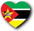 Flag of Mozambique image [Heart1]