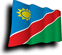 Flag of Namibia image [Wave]