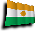 Flag of Niger image [Wave]