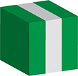 Flag of Nigeria image [Cube]
