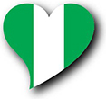 Flag of Nigeria image [Heart2]