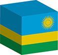 Flag of Rwanda image [Cube]