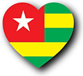 Flag of Togo image [Heart1]