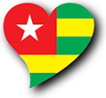 Flag of Togo image [Heart2]