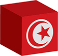 Flag of Tunisia image [Cube]
