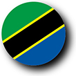 Flag of Tanzania image [Button]