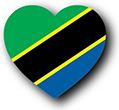 Flag of Tanzania image [Heart1]