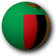 Flag of Zambia image [Button]