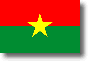 Flag of Burkina Faso shadow image