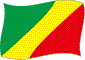 Flag of Republic of Congo flickering image