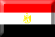 Flag of Egypt emboss image
