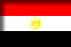 Flag of Egypt drop shadow image