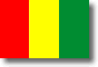 Flag of Guinea shadow image