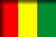Flag of Guinea drop shadow image