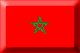 Flag of Morocco emboss image