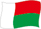 Flag of Madagascar flickering image