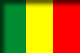 Flag of Mali drop shadow image