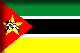 Flag of Mozambique drop shadow image