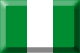 Flag of Nigeria emboss image