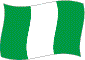 Flag of Nigeria flickering image