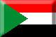 Flag of Sudan emboss image