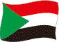 Flag of Sudan flickering image