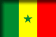 Flag of Senegal drop shadow image