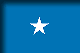 Flag of Somalia drop shadow image