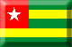 Flag of Togo emboss image
