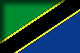 Flag of Tanzania drop shadow image